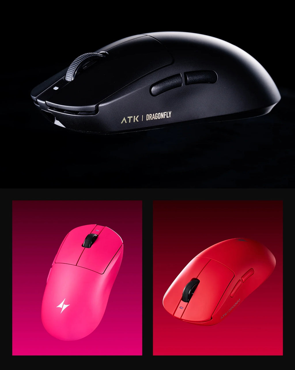 ATK Dragonfly A9 Ultimate: PAW3950 Ultra 8K Wireless Mouse