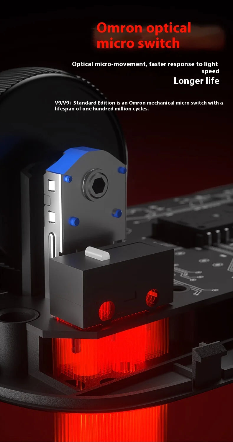 AULA V9+ Tri-Mode Wireless Mouse – Pro E-sports Performance Series