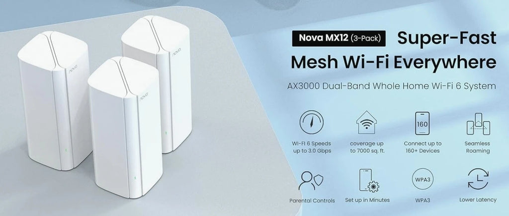 Tenda AX1500: Vertical WiFi 6 Smart Gigabit Router