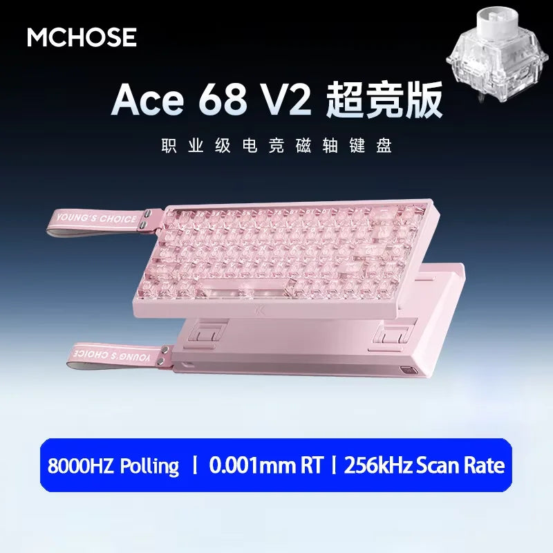 MCHOSE Ace 68 Keyboard: Hall Effect Magnetic Edition