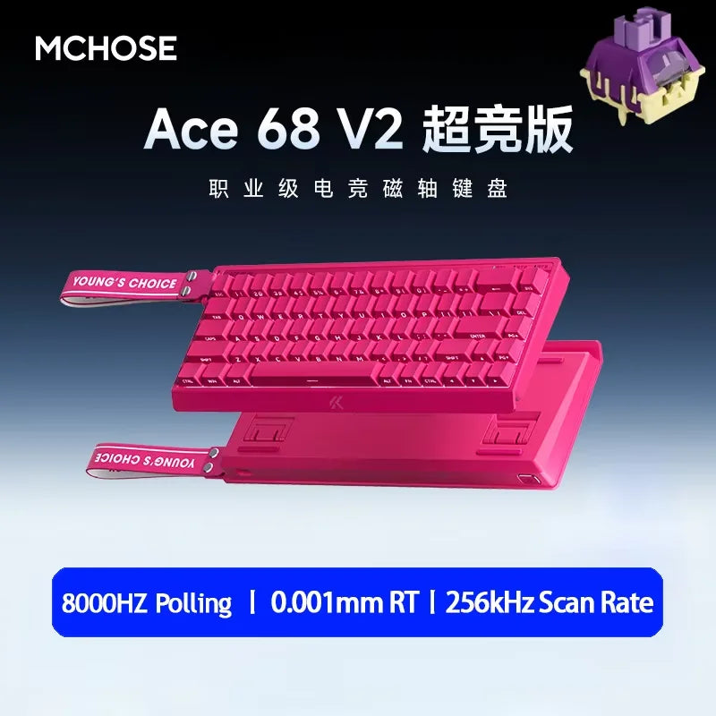 MCHOSE Ace 68 Keyboard: Hall Effect Magnetic Edition