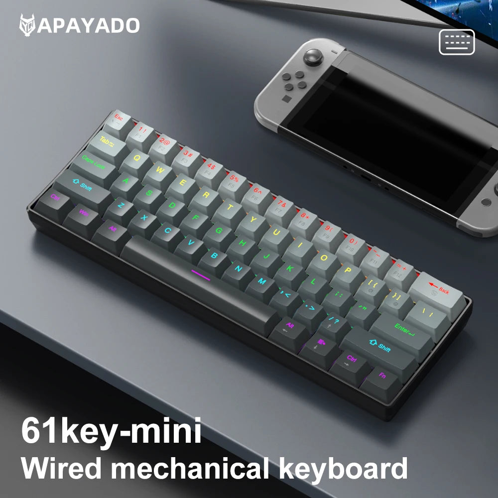 Pulse 60 Keyboard: Mechanical RGB Gaming Edition