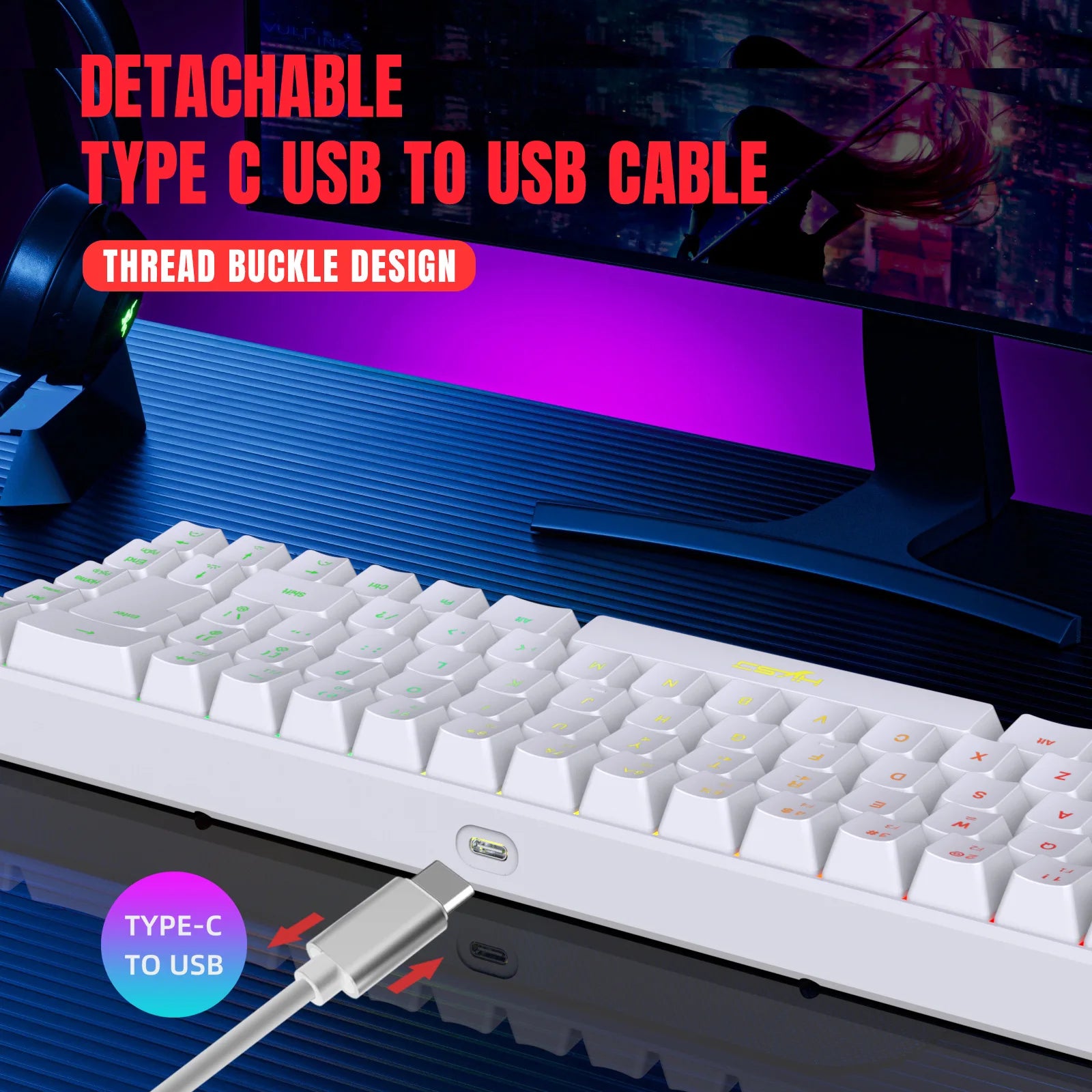 Keyboard 65: Compact RGB Gaming Edition