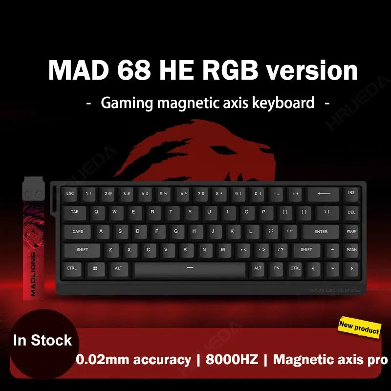 Mad 60HE Keyboard: 8K Hall Effect Magnetic Edition