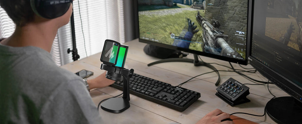 Maono DGM20 Series – Intelligent USB Gaming Mic with Noise Cancellation