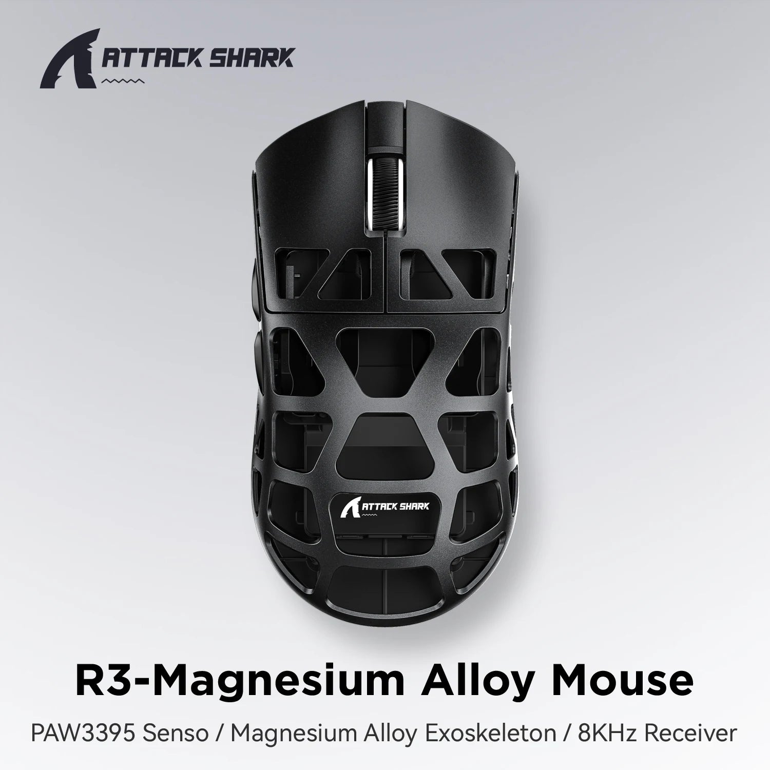 Attack Shark R3: Magnesium Series 8K Hz Wireless Mouse