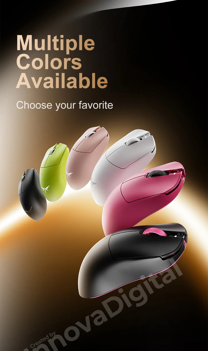 VXE Dragonfly F2 Ultra: PAW3950 Flagship 8K Wireless Mouse