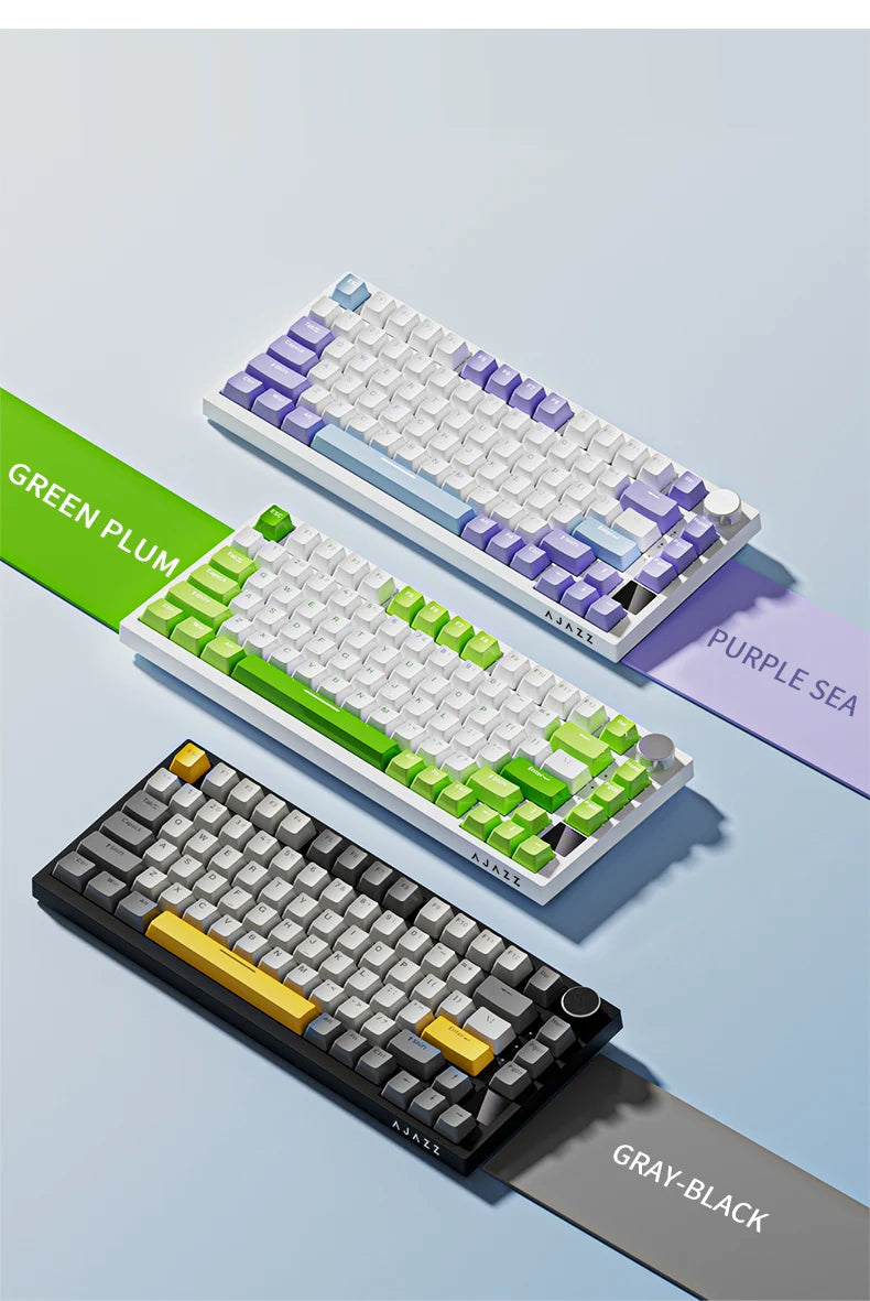 Ajazz AK820 Pro: 75% Mechanical Keyboard with TFT Smart Display