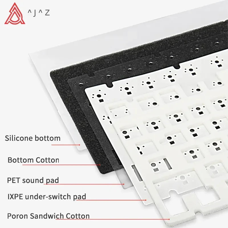 Ajazz AK820 Pro: 75% Mechanical Keyboard with TFT Smart Display