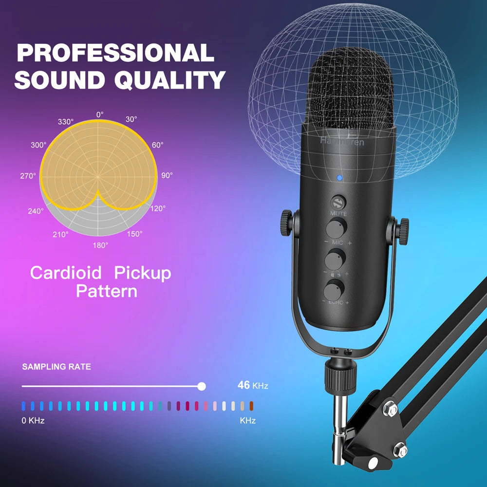 Microphone Prime USB: Professional Cardioid Studio Kit