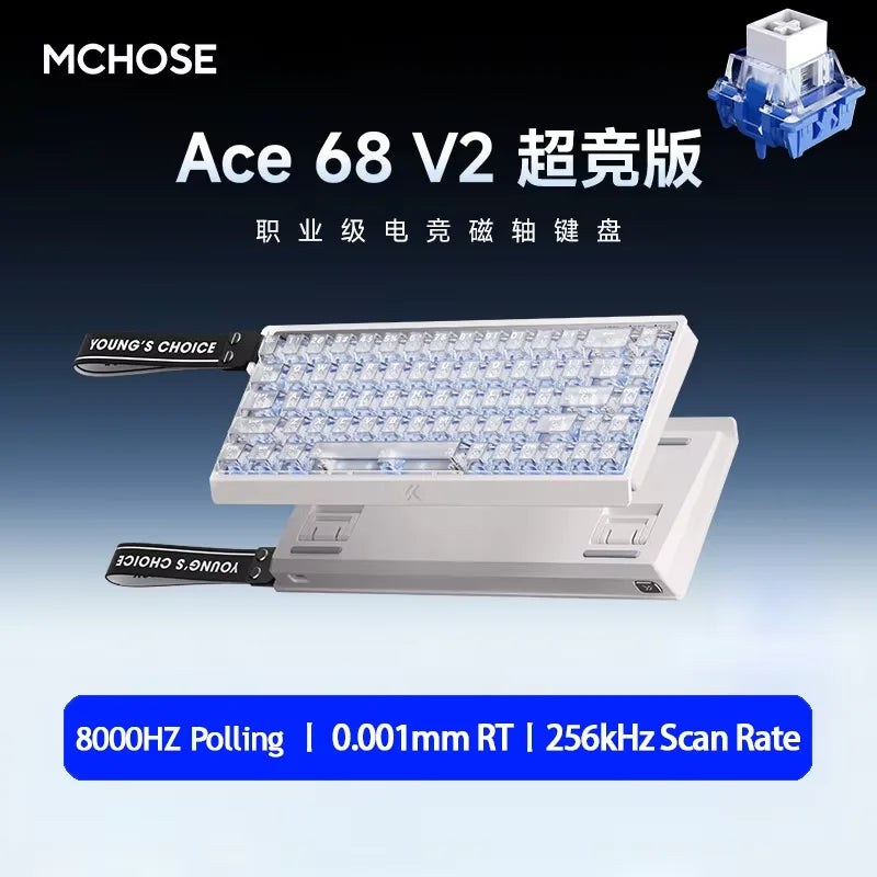 MCHOSE Ace 68 Keyboard: Hall Effect Magnetic Edition