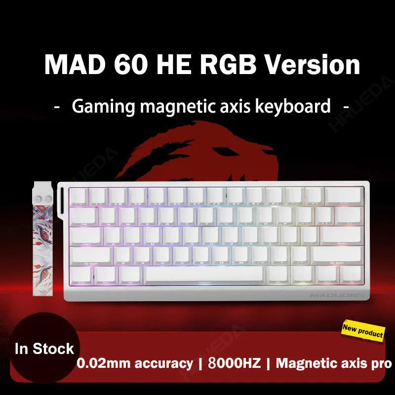 Mad 60HE Keyboard: 8K Hall Effect Magnetic Edition