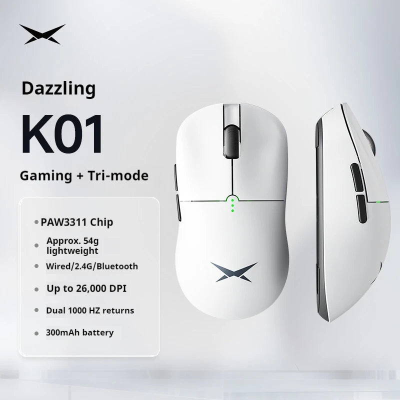 EWEADN K01 Wireless – Mouse Ultra-Light Series (3-Mode Connectivity)