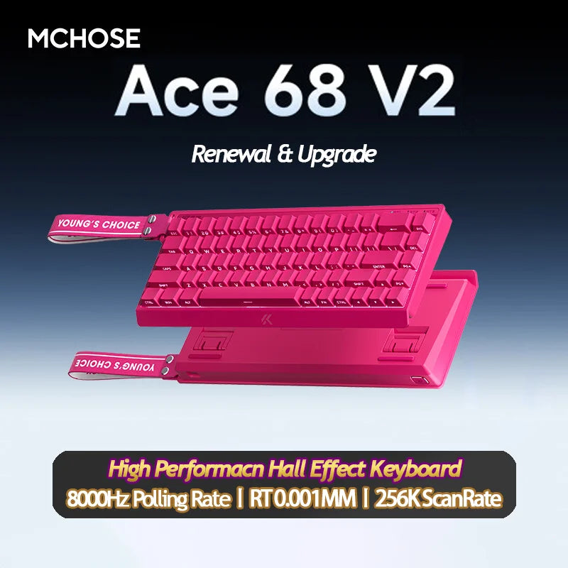 MCHOSE Ace 68 Keyboard: Hall Effect Magnetic Edition