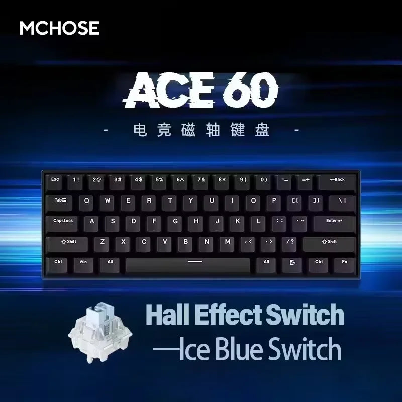 MCHOSE Ace 68 Keyboard: Hall Effect Magnetic Edition