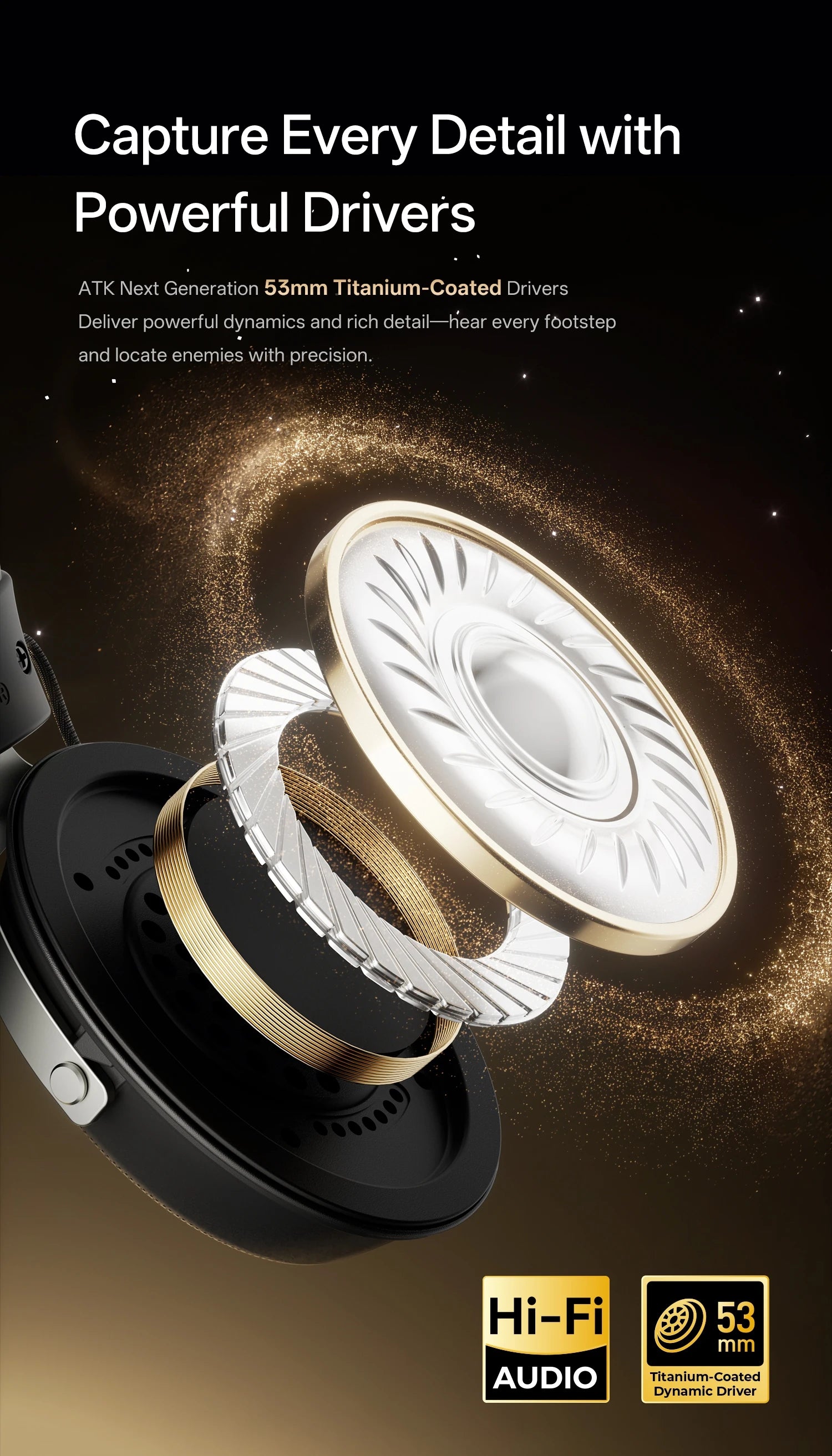 ATK N9 Pro/Ultra E-sports Edition: Low Latency 2.4GHz Wireless Headphone