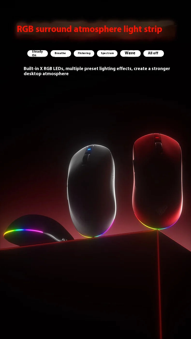 AULA V9+ Tri-Mode Wireless Mouse – Pro E-sports Performance Series