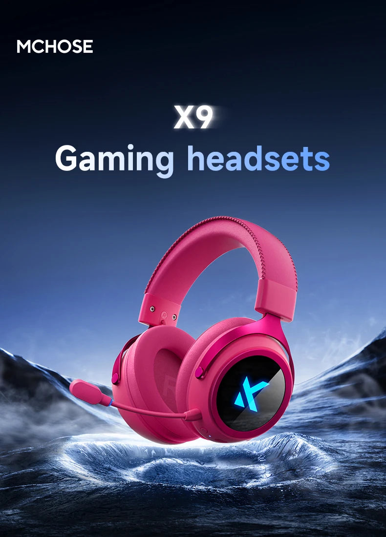 MCHOSE X9 E-sports Edition: 7.1 Surround Sound & Pro Noise Reduction