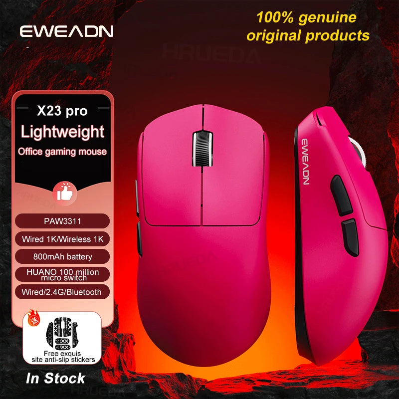 EWEADN X23 Pro – High-Performance Wireless Mouse | 12K DPI Precision