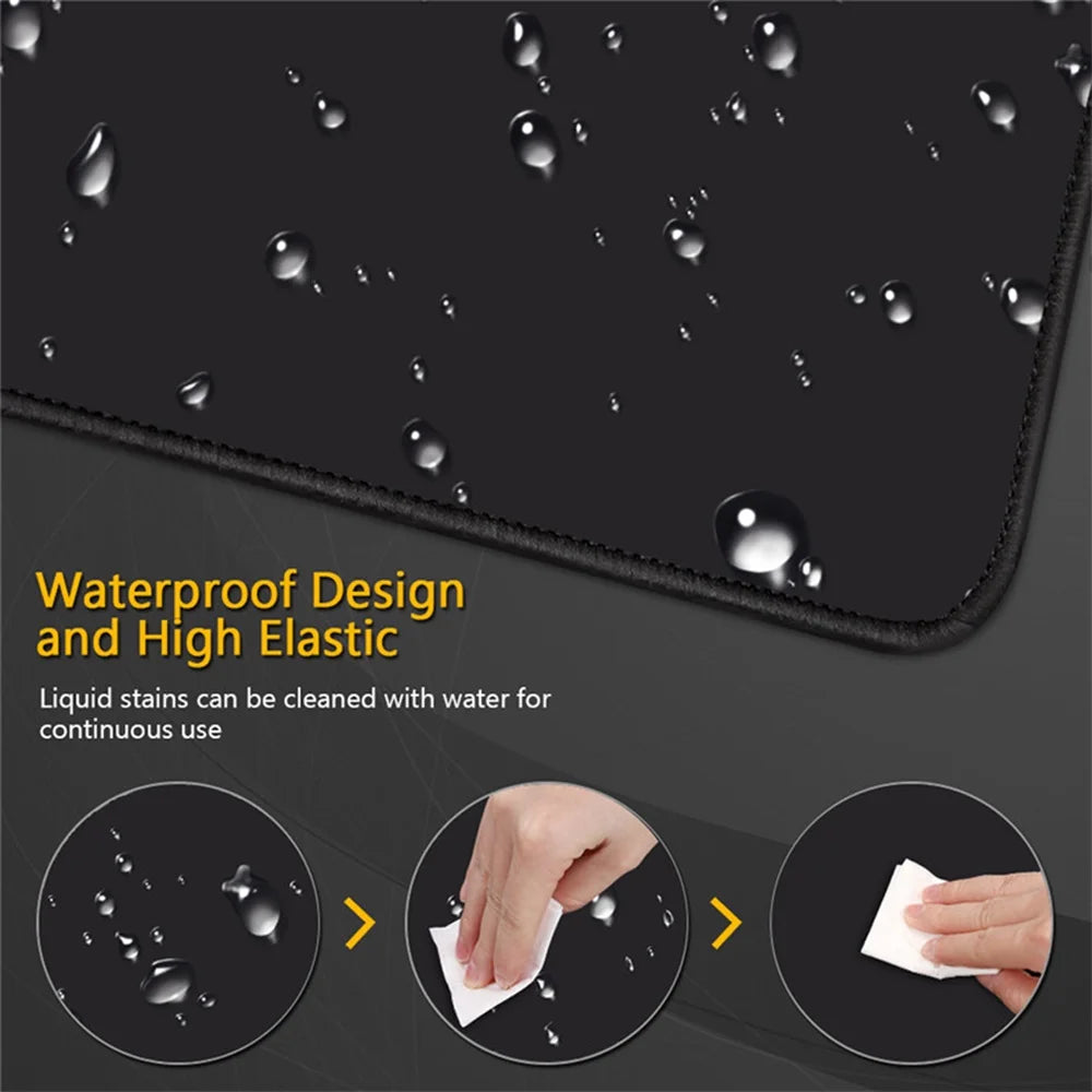 Blackout Edition XXL Mousepad – Ultra-Wide 90x40cm Gaming Carpet for PC