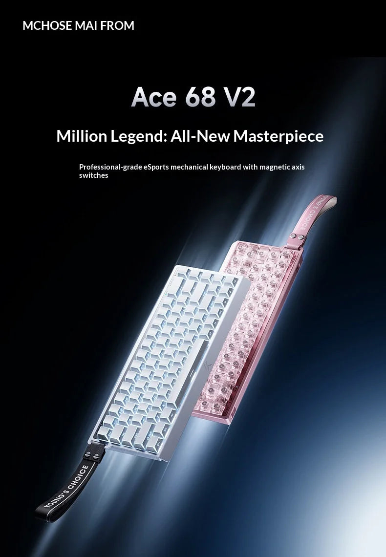 MCHOSE Ace 68 Keyboard: Hall Effect Magnetic Edition