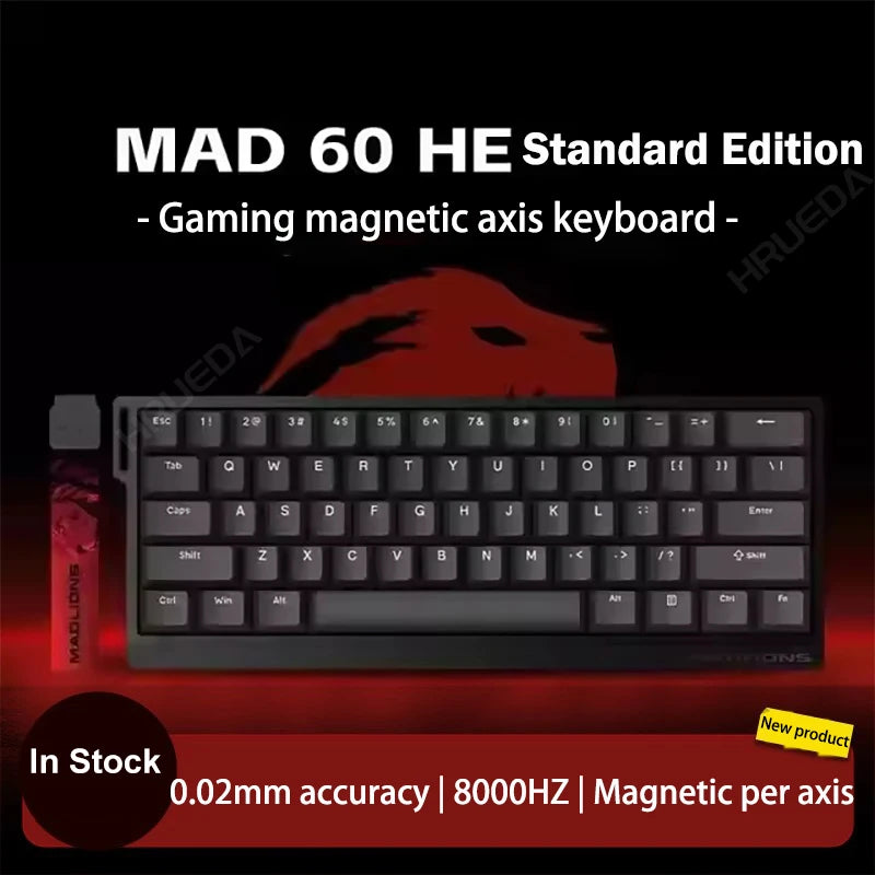 Mad 60HE Keyboard: 8K Hall Effect Magnetic Edition