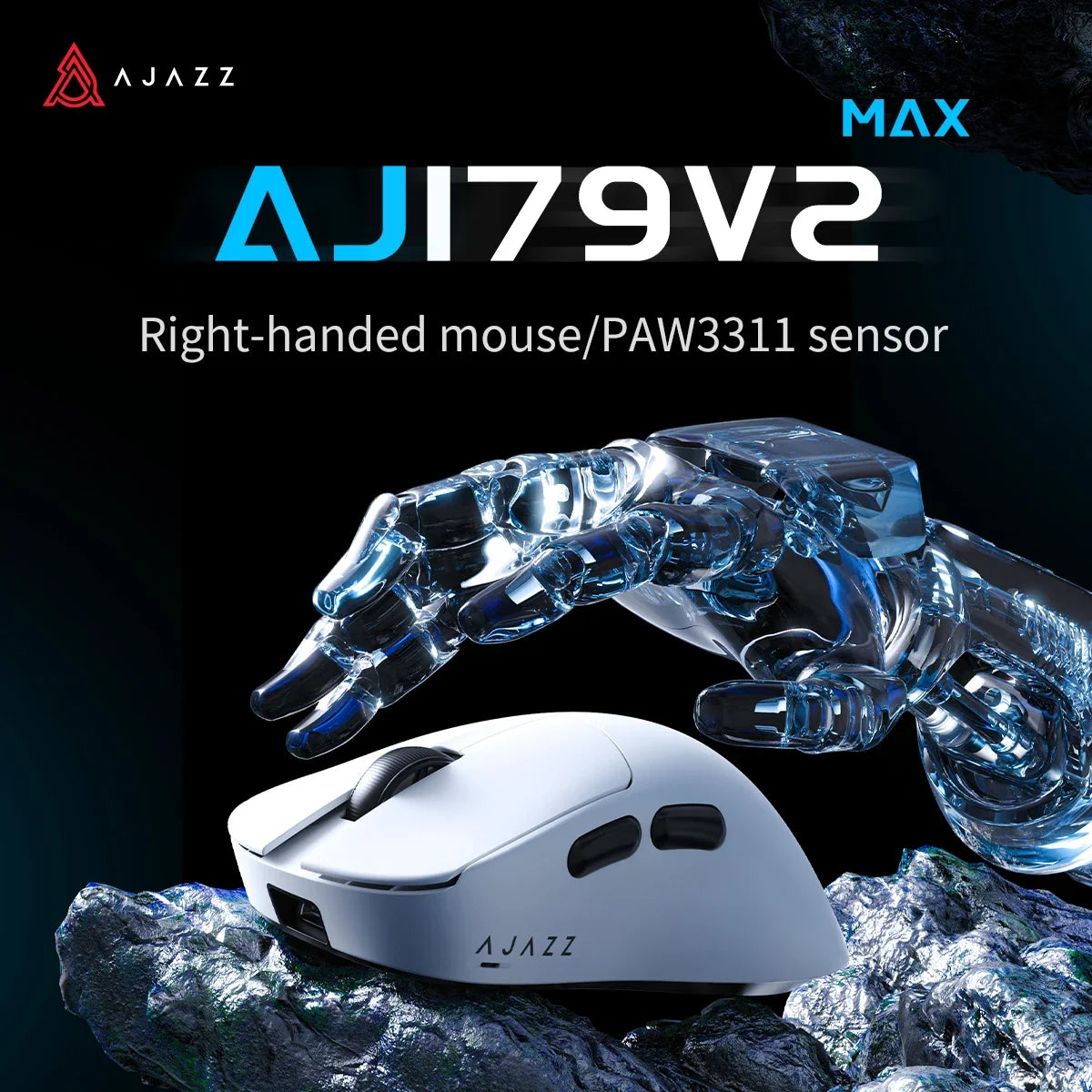 AJAZZ AJ179 – Professional Wireless Mouse with Magnetic Attraction Charging