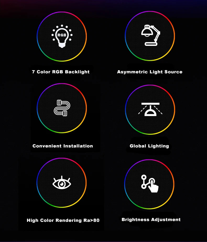 Lumina Pro: Dual-Source Monitor Light Bar with RGB Backlight