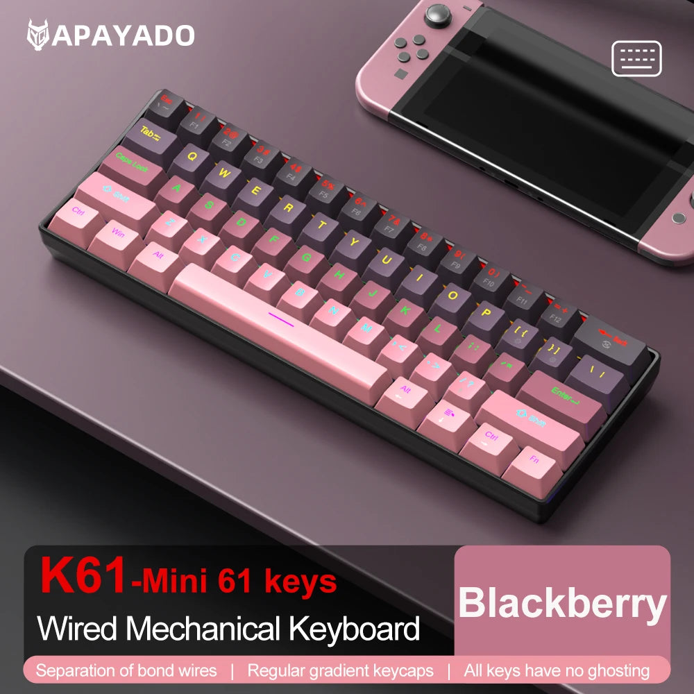Pulse 60 Keyboard: Mechanical RGB Gaming Edition
