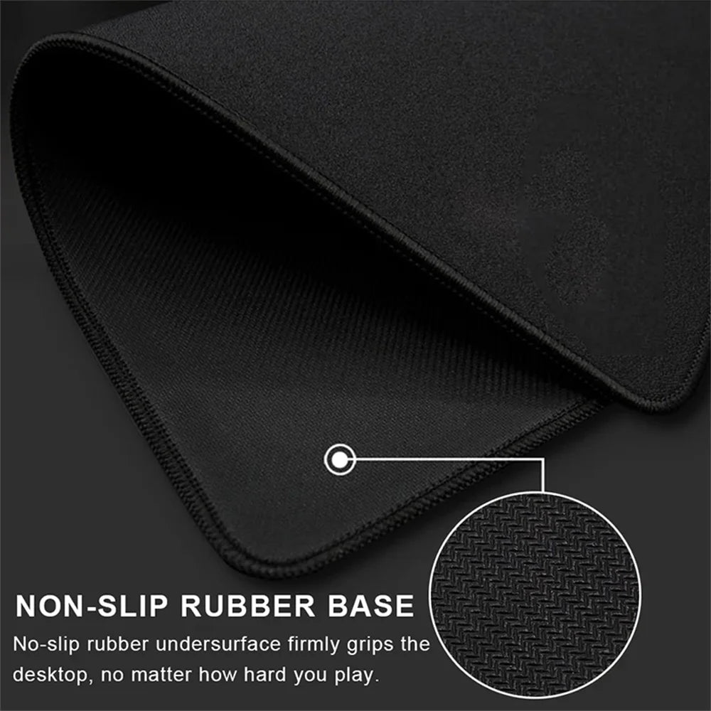 Blackout Edition XXL Mousepad – Ultra-Wide 90x40cm Gaming Carpet for PC