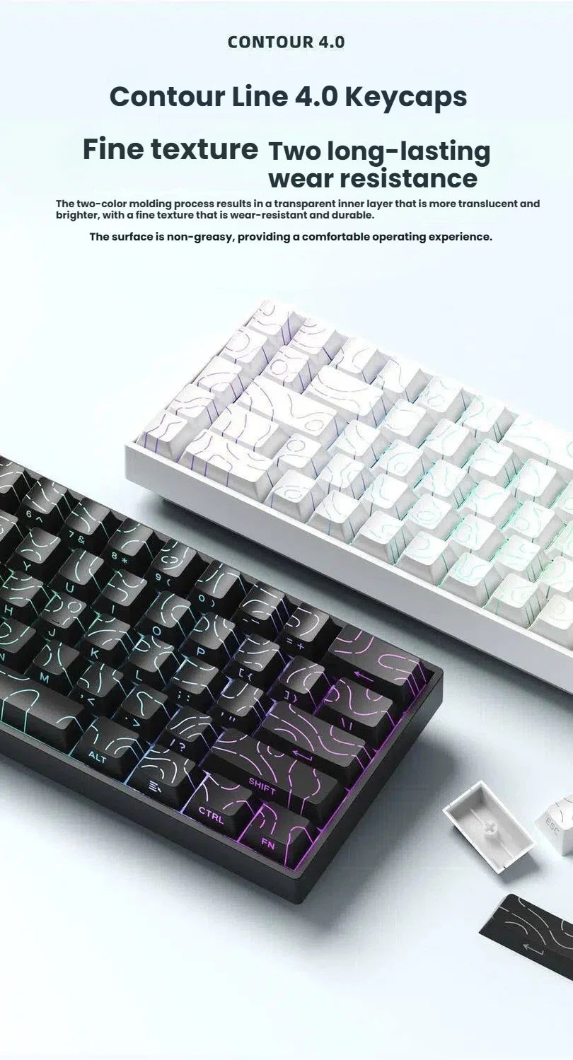 K61 USB Mini Mechanical Keyboard – Professional Hot-Swappable Gaming Series