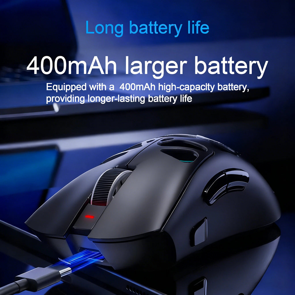 AULA SC620 – Mouse Gamer Wireless | Fire Button & RGB Lighting Effects