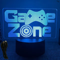 NEON GAMER 3D LED Lamp | RGB Night Light for Gaming Room Setup