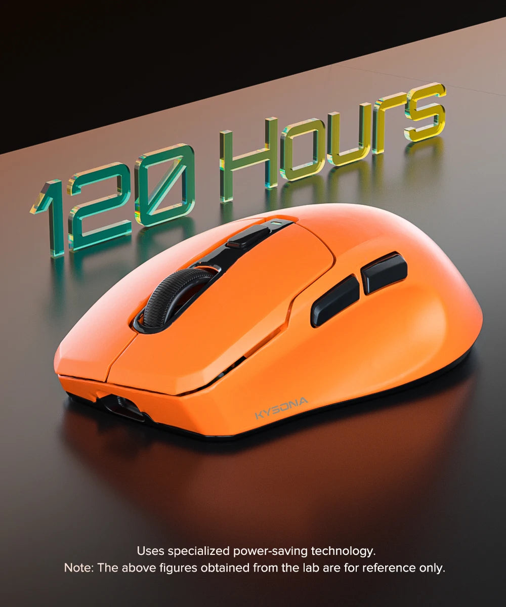 KYSONA Uranus PRO: PAW3395 8K Hz Performance Wireless Mouse