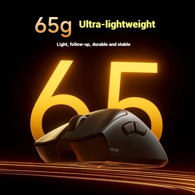 EWEADN A5 Pro Ultra-Light | Sensor PAW3395 26K DPI & Tri-Mode